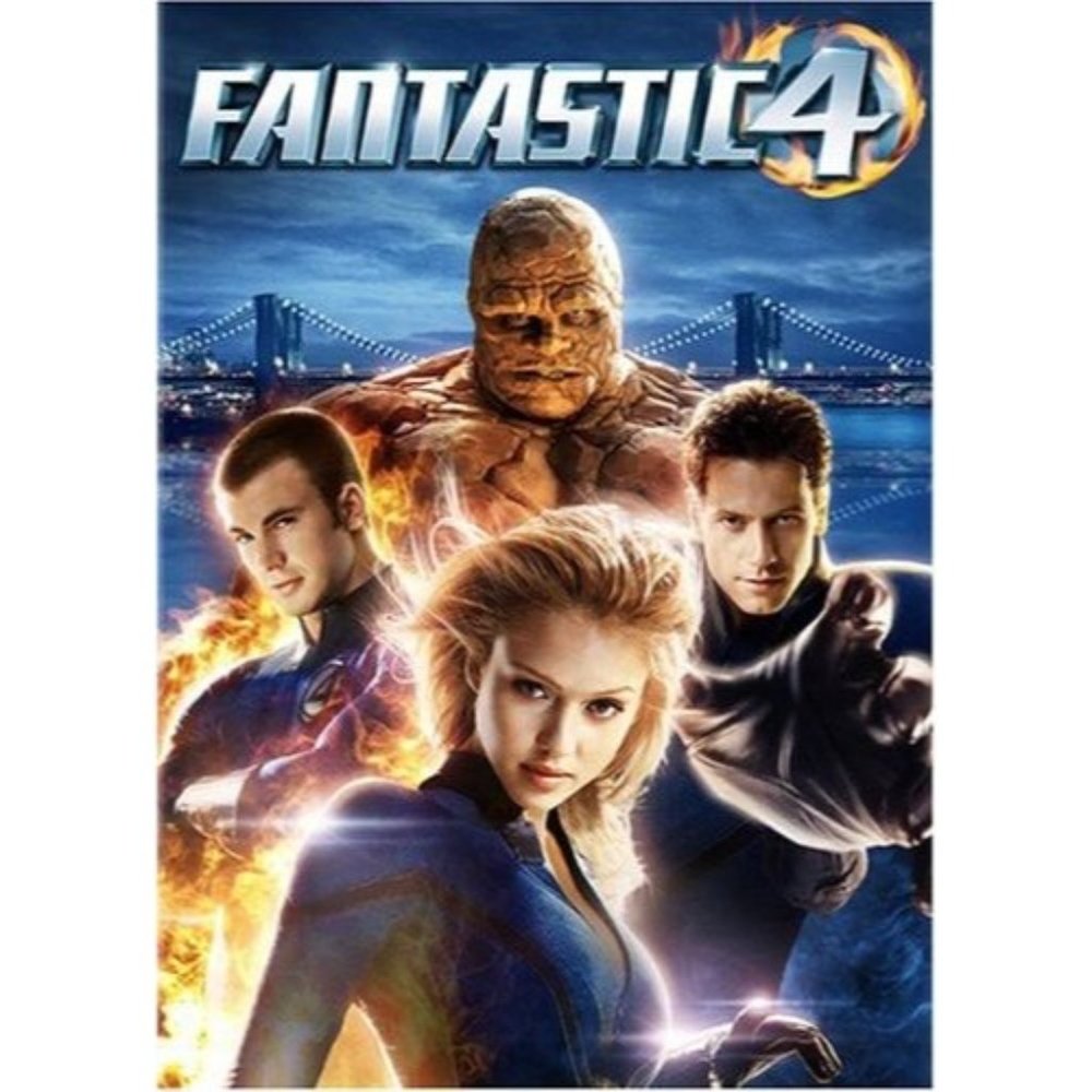 Fantastic 4 DVD PG13 SciFi Action Adventure Jessica Alba Michael Chiklis